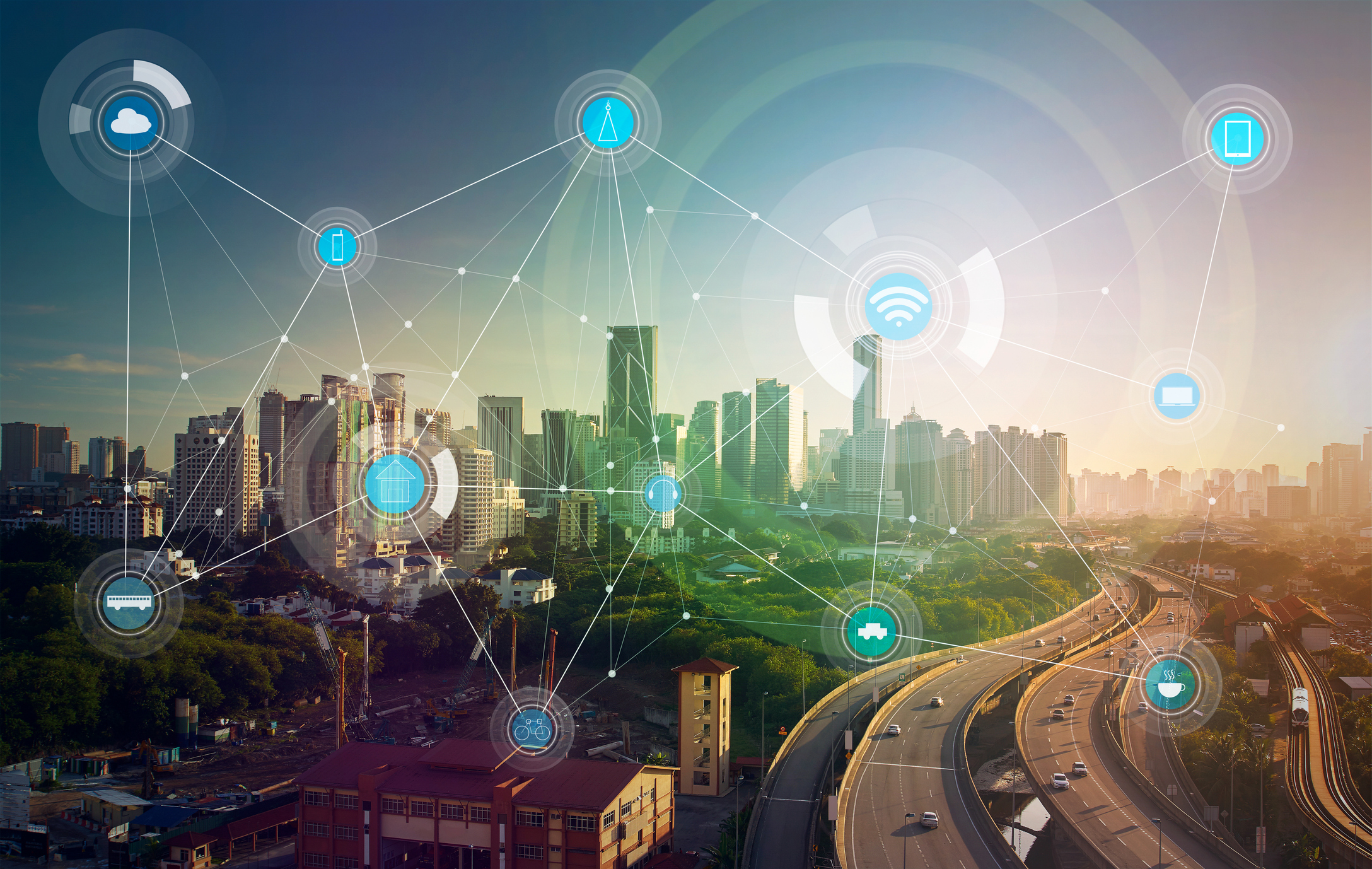 smart city and wireless communication network