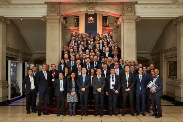 Huawei Outstanding Innovation award group shot